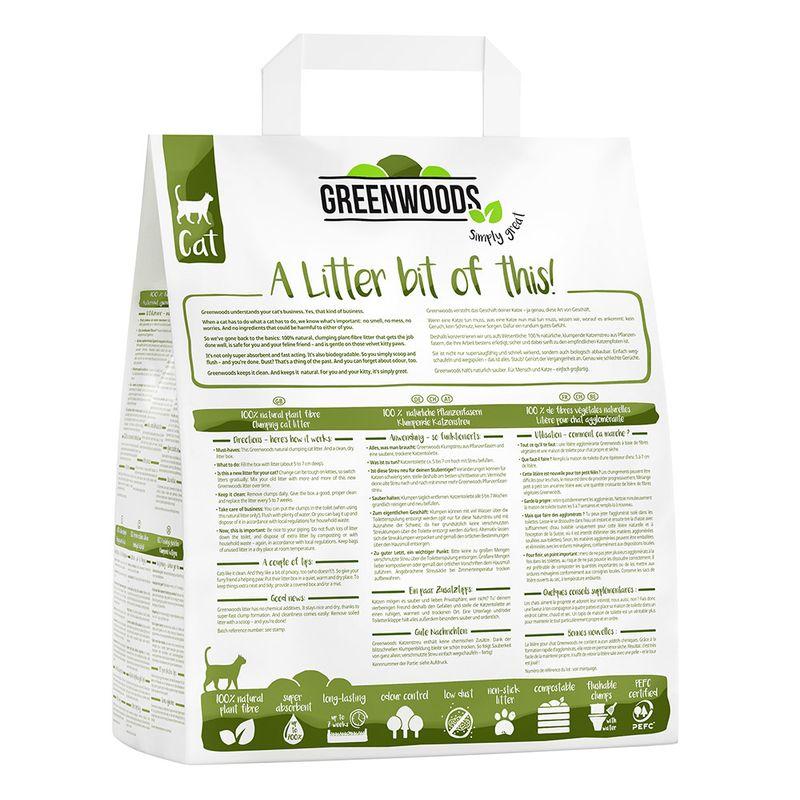 Bitiba Lettiera vegetale Greenwoods Plant Fibre In Linea