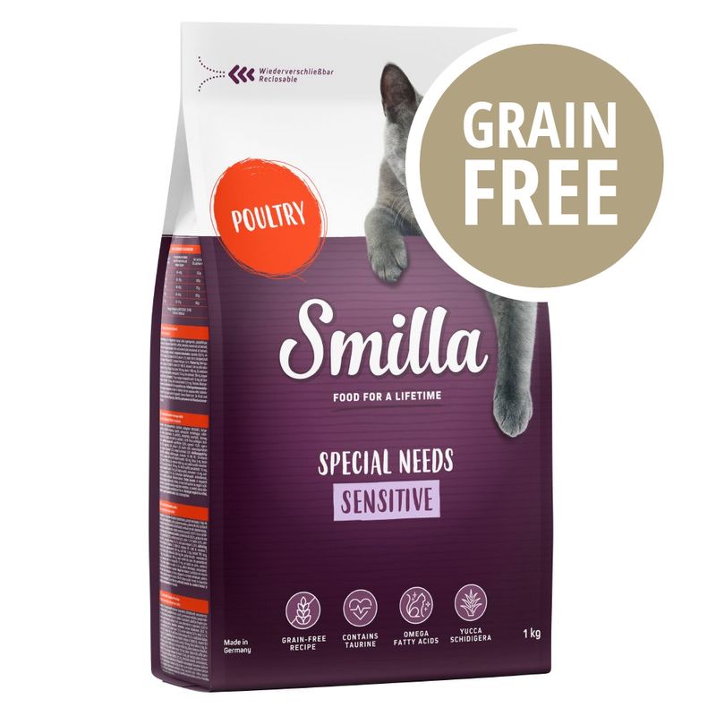 Bitiba Smilla Adult Sensitive Senza Cereali Pollame Crocchette per gatti