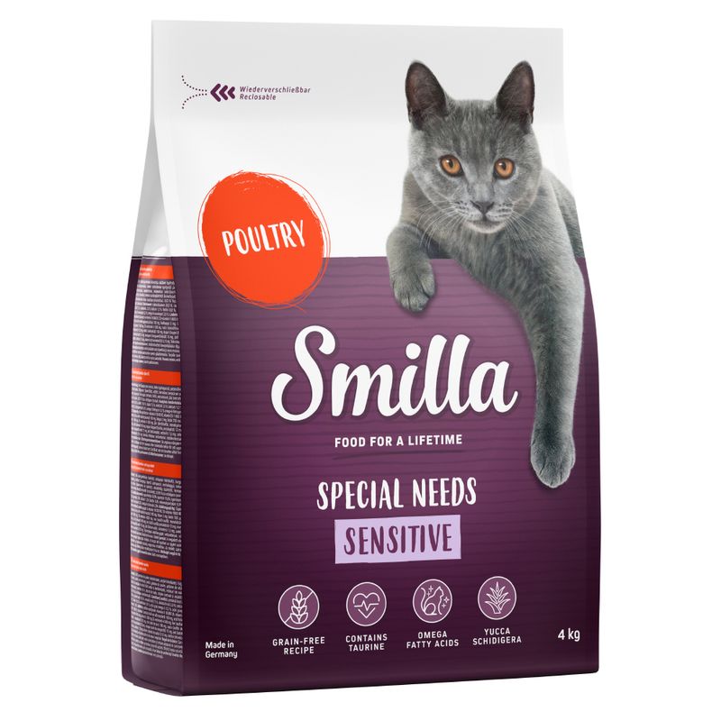 Bitiba Smilla Adult Sensitive Senza Cereali Pollame Crocchette per gatti Moda