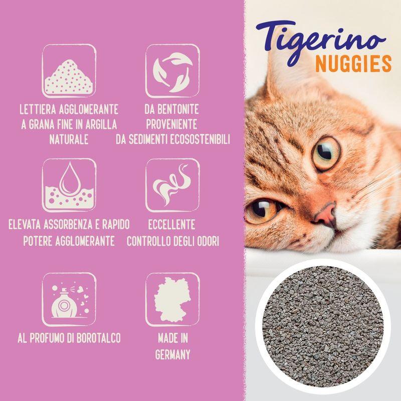 Bitiba Lettiera Tigerino Nuggies a grana fine - borotalco Italy