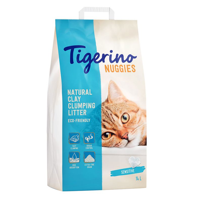 Bitiba Lettiera Tigerino Nuggies (Ultra) - Sensitive (senza profumo)