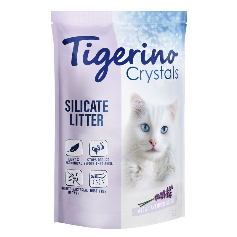 Bitiba Lettiera Tigerino Crystals Lavanda