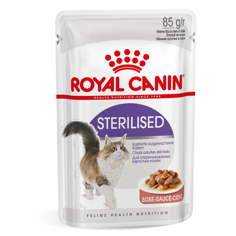 Bitiba Royal Canin Sterilised umido in Salsa per gatti Novità