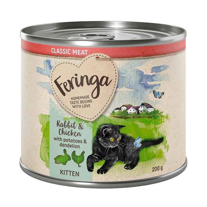 Bitiba Feringa Classic Meat Kitten 24 x 200 g Alimento umido per gattini Sconto