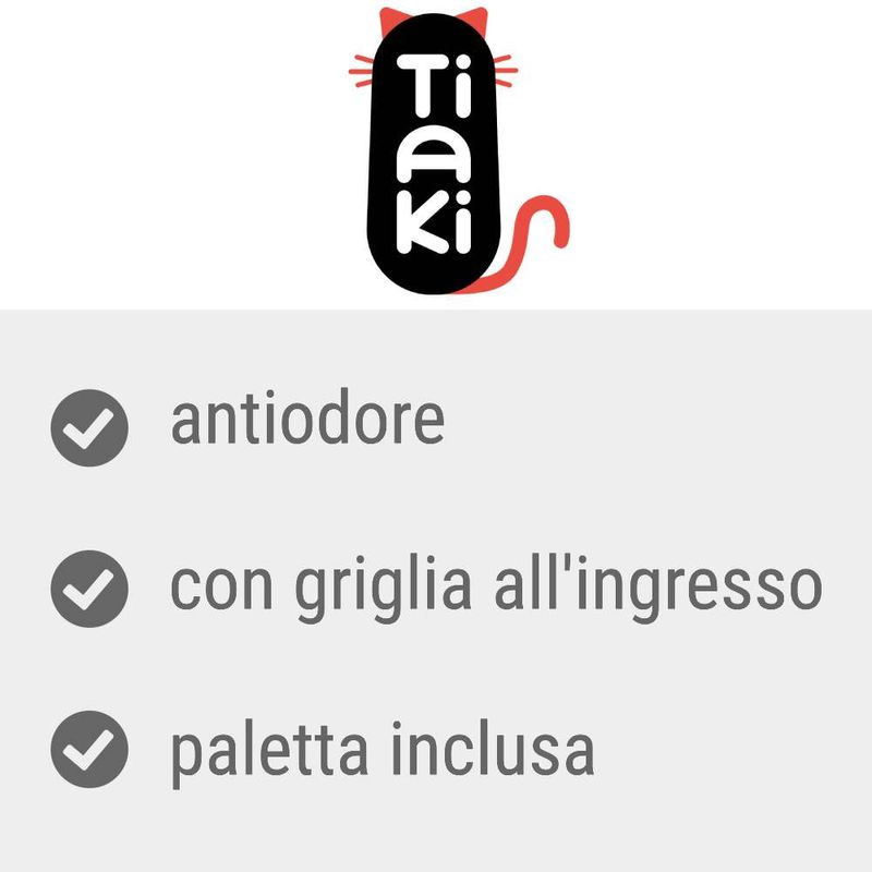 Bitiba Toilette chiusa TIAKI Cinder Consegna Veloce
