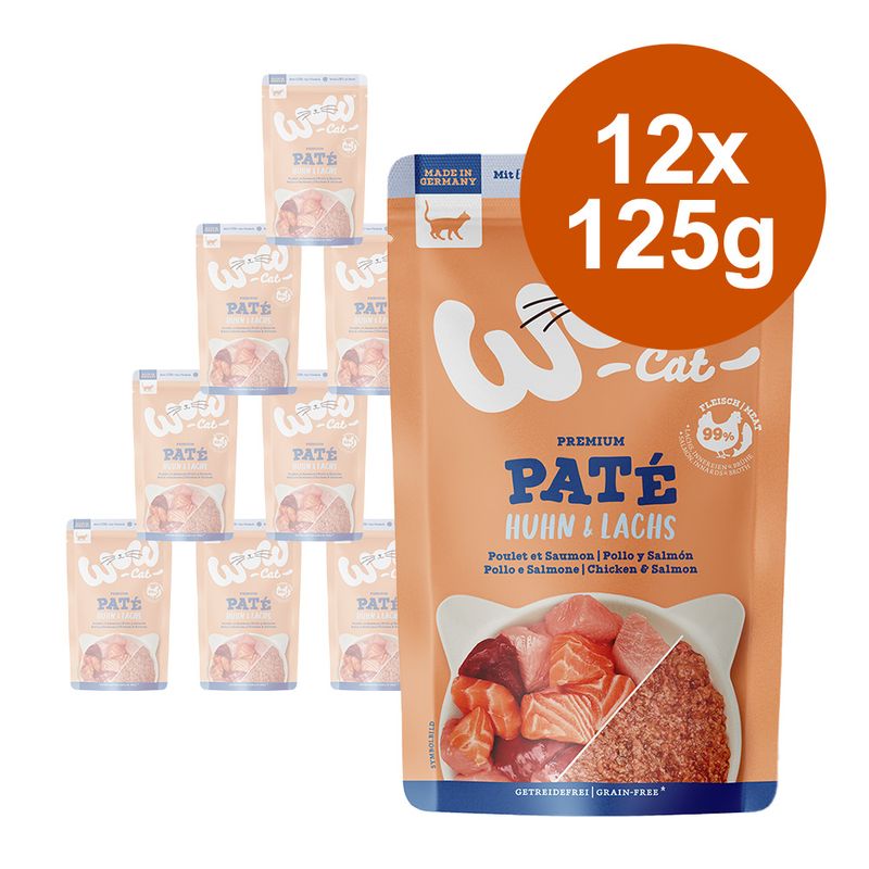 Bitiba WOW Adult 12 x 125 g Umido per gatto Vendita Calda