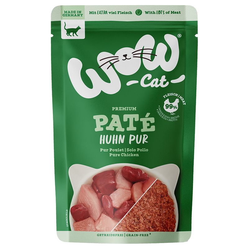 Bitiba WOW Adult 12 x 125 g Umido per gatto Vendita Calda