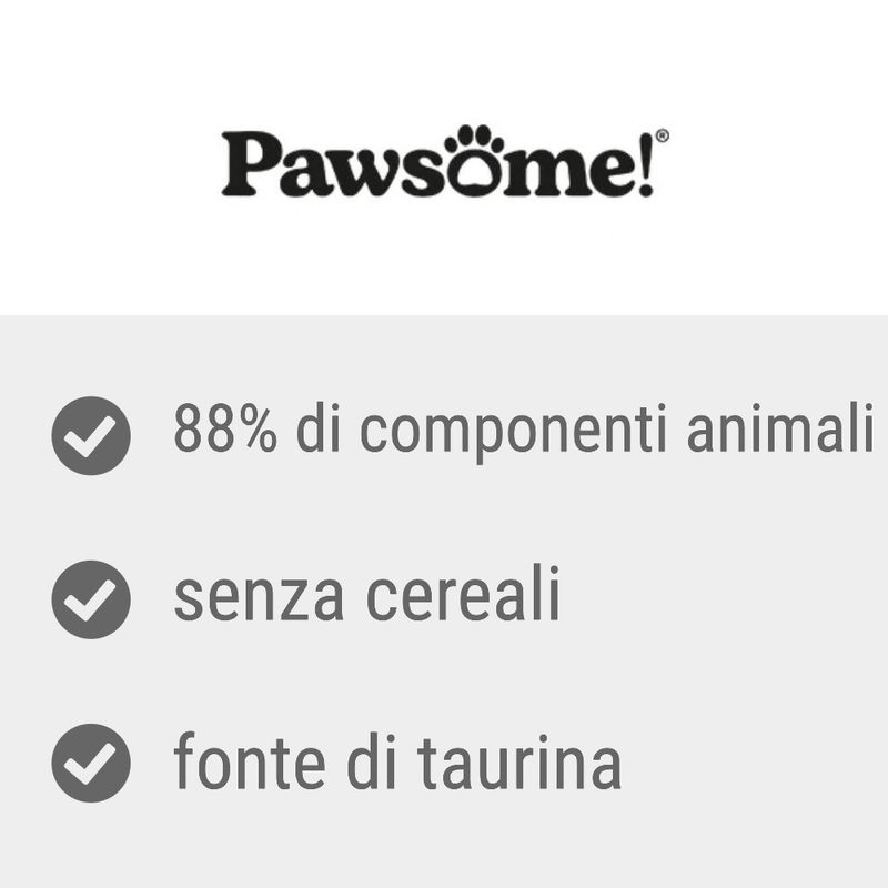 Bitiba Pawsome Adult 4 x 85 g umido per gatto Vendita Economica