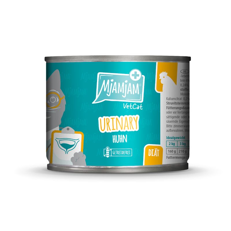 Bitiba MjAMjAM VetCat Urinary 6 x 200 g Nuova