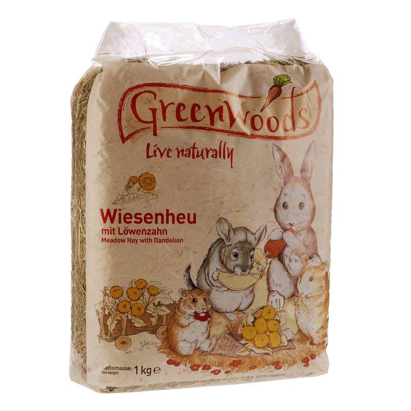 Bitiba 3 x 1 kg Fieno di prato Greenwoods Offerta Pasqua