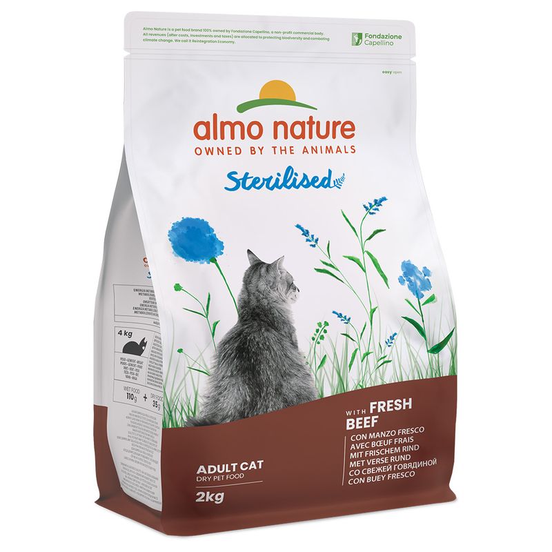 Bitiba Set prova 2 x 2 kg Almo Nature Holistic Sterilised per gatto Offerta settimanale