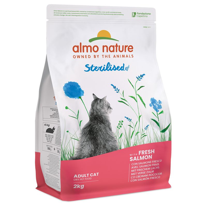 Bitiba Set prova 2 x 2 kg Almo Nature Holistic Sterilised per gatto Offerta settimanale