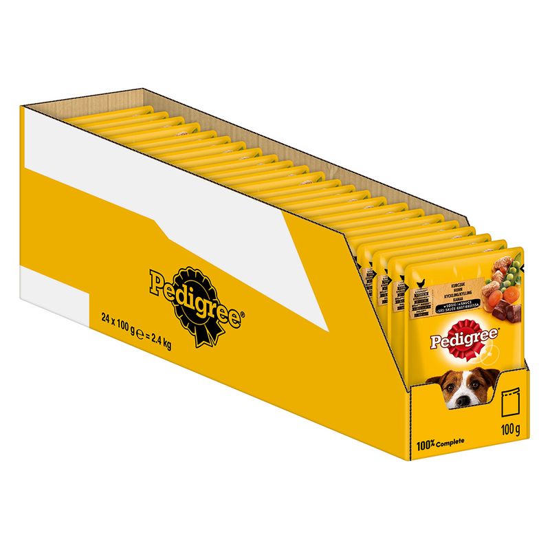 Bitiba Multipack Pedigree in Salsa umido cane Ritorno libero