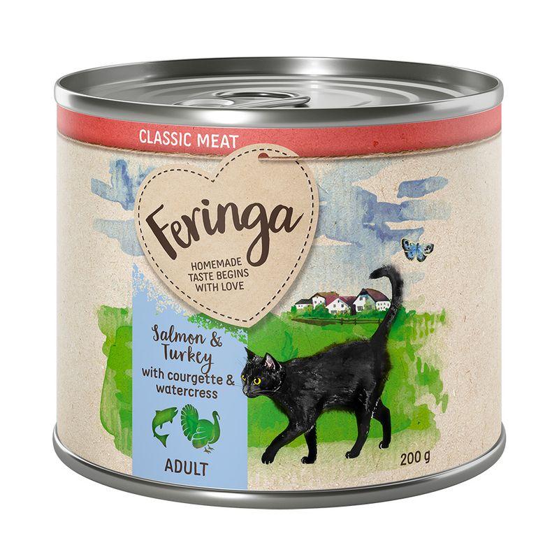 Bitiba Feringa Classic Meat 6 x 200 g Pacco misto umido per gatto Ultimo giorno
