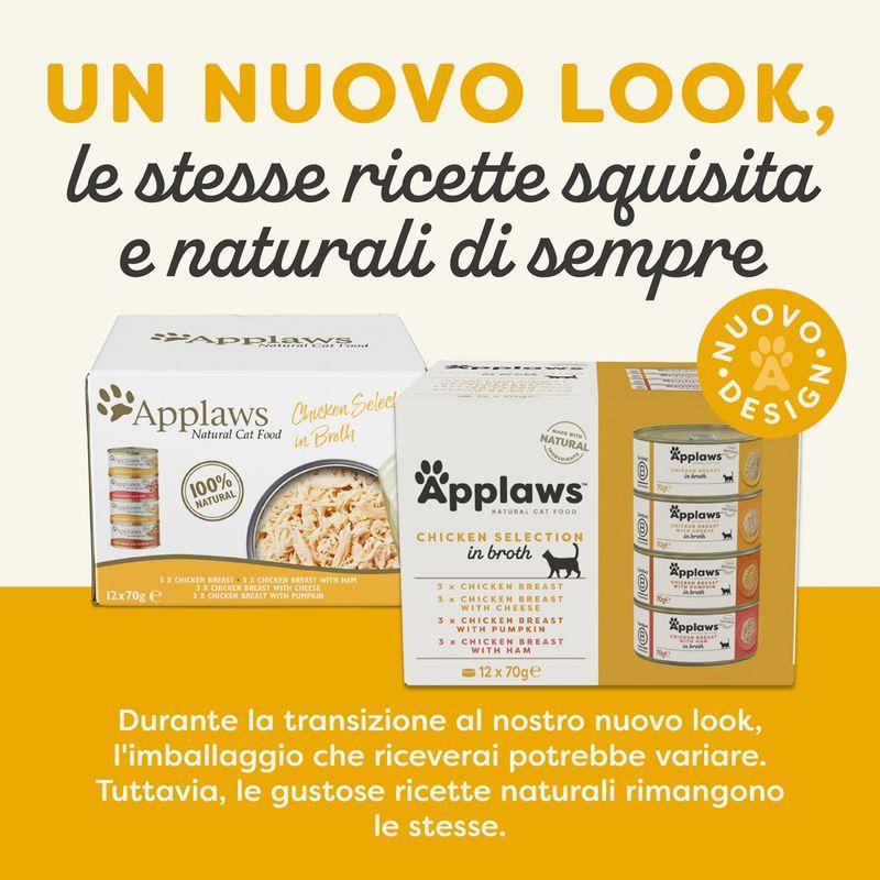 Bitiba Applaws Multipack 12 x 70 g Alimento umido per gatti Promozione temporanea
