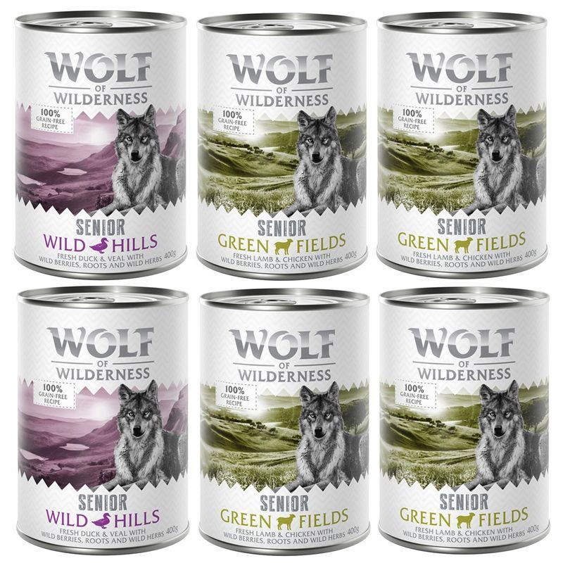 Bitiba Provalo Wolf of Wilderness Senior umido per cane Sostegno trimestrale