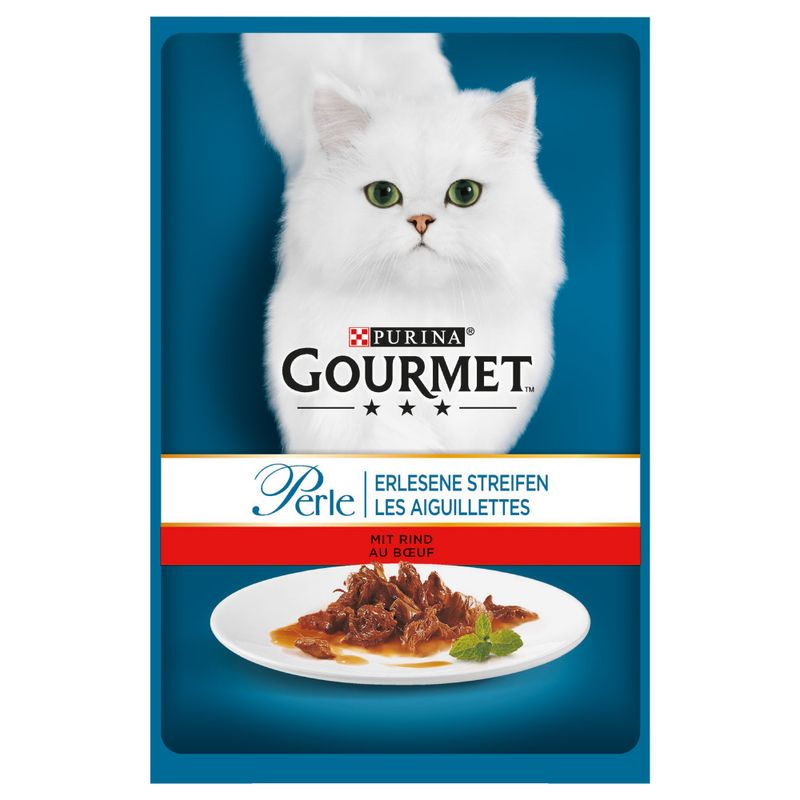 Bitiba Provalo Gourmet Perle 8 x 85 g Alimento umido per gatti Officina