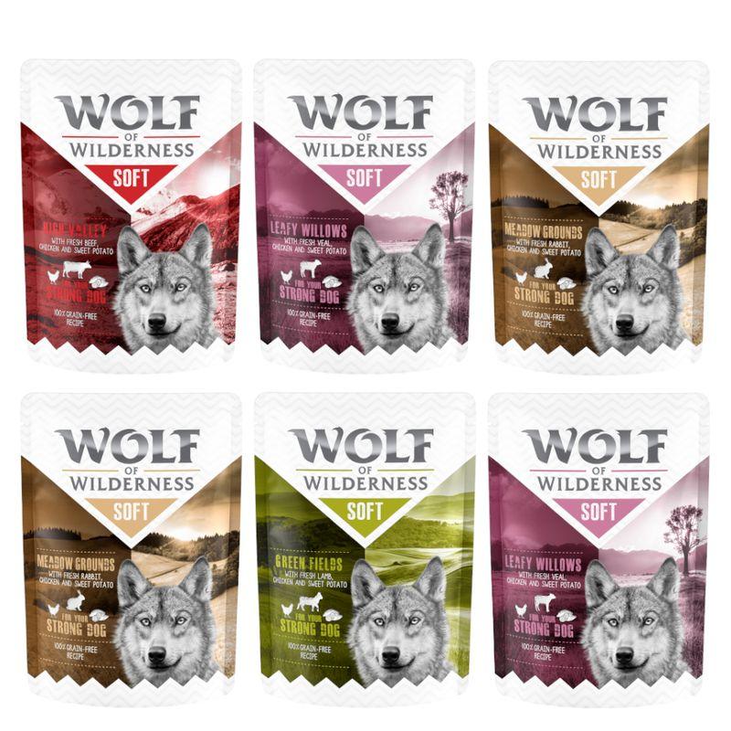 Bitiba Provalo Wolf of Wilderness umido assortito per cane Vendita