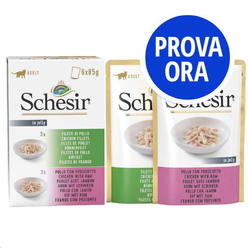 Bitiba Provalo Schesir Buste assortito 6 x 85 g Negozi Online