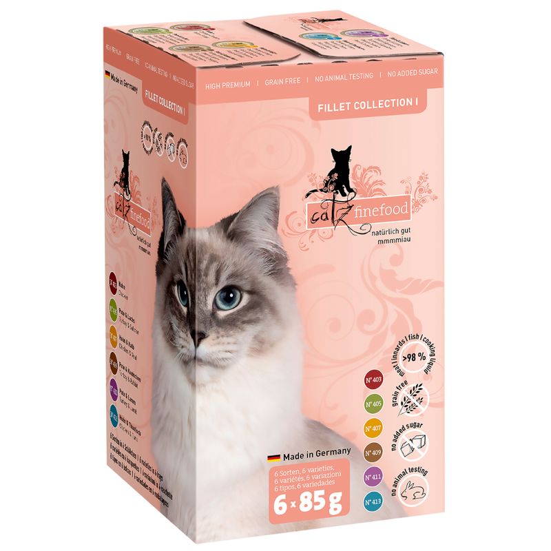 Bitiba Provalo catz finefood Filetti 6 x 85 g umido gatto Consegna Veloce