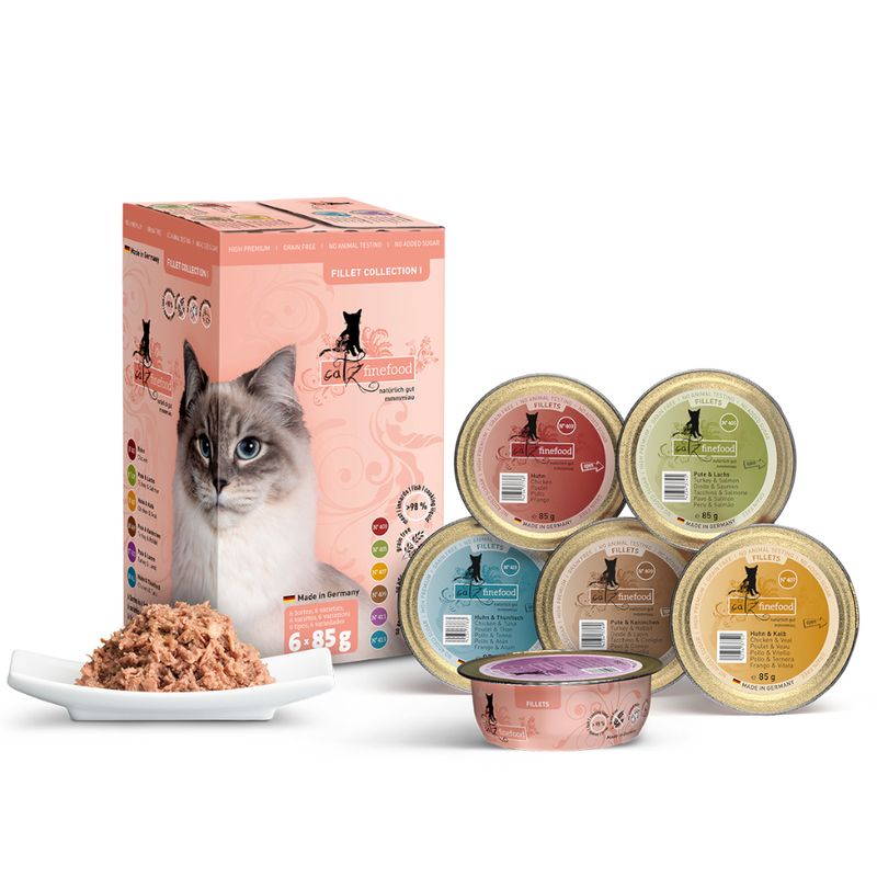 Bitiba Provalo catz finefood Filetti 6 x 85 g umido gatto Consegna Veloce