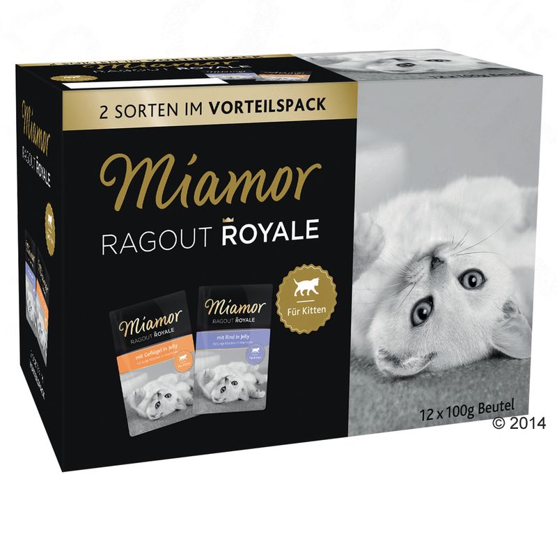 Bitiba Provalo Miamor Ragù Royal Kitten 12 x 100 g Promozione Limitata
