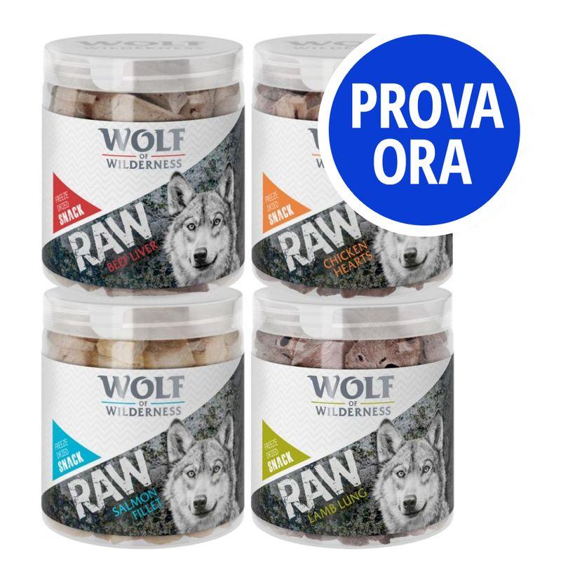 Bitiba Provalo Set misto Snack Wolf of Wilderness - RAW Sconto