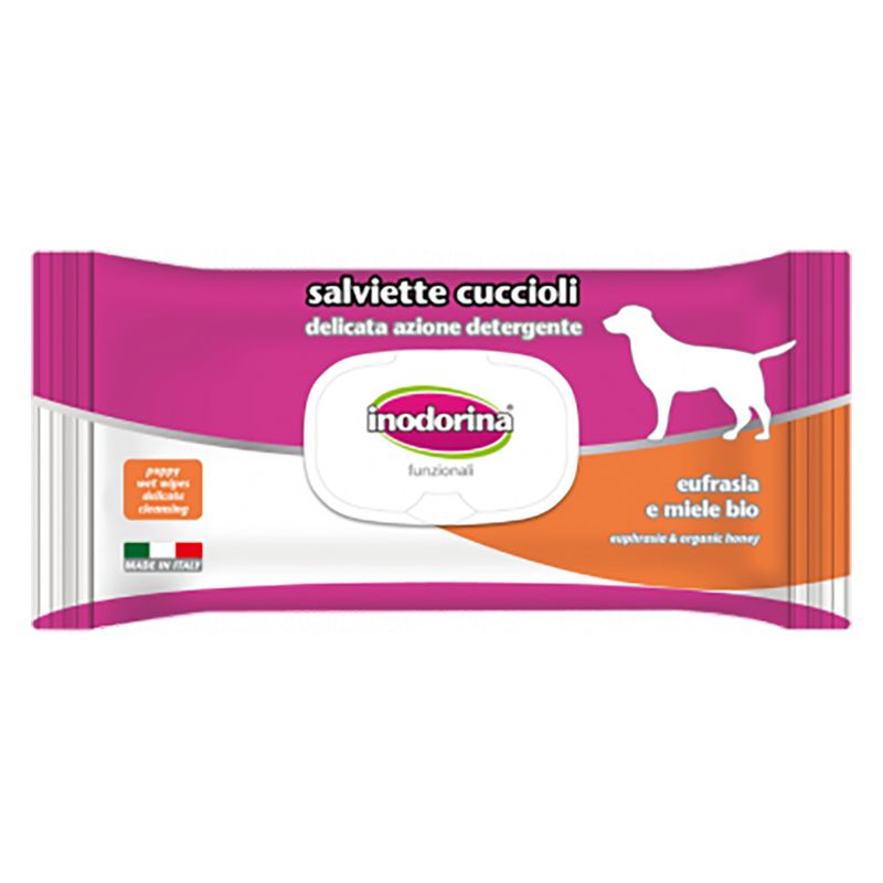 Bitiba Salviette Inodorina per cuccioli con Eufrasia e Miele bio Offerta natalizia
