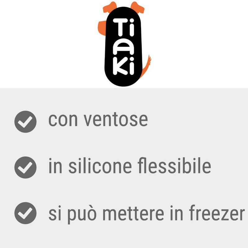 Bitiba Tappetino da leccare TIAKI Civetta In Linea