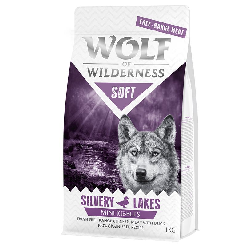 Bitiba Wolf of Wilderness Mini "Soft - Silvery Lakes" Pollo e Anatra ruspanti - senza cereali Qualità