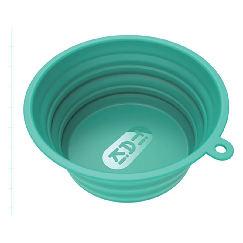 Bitiba Ciotola da viaggio TIAKI in silicone turchese Vendita