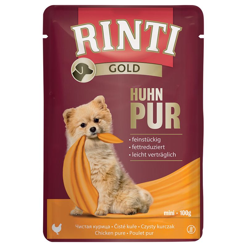Bitiba RINTI Gold 10 x 100 g Alimento umido per cani Soddisfazione Garantita