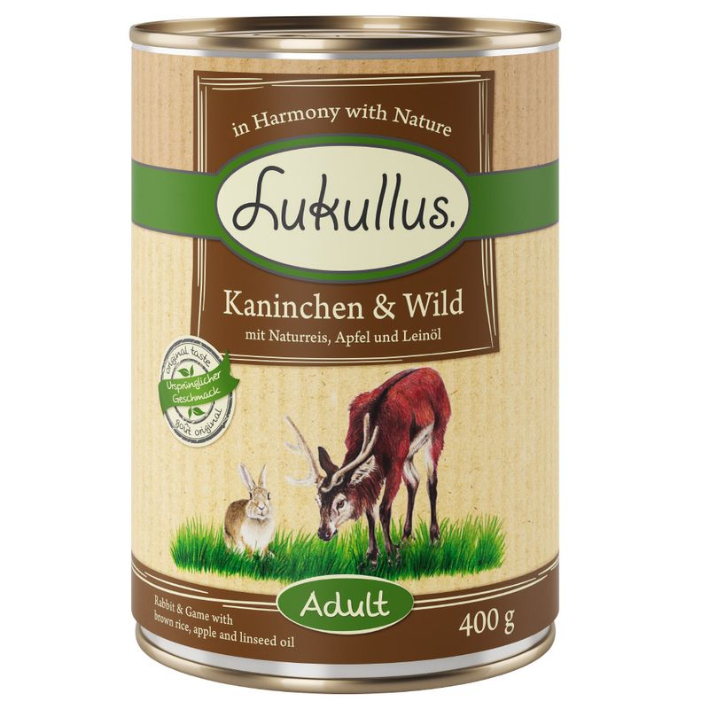 Bitiba Lukullus Adult 1 x 400 g Alimento umido per cani Promozione Limitata