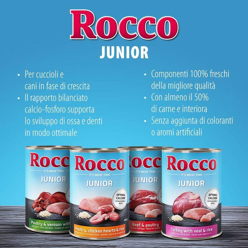 Bitiba Rocco Junior 6 x 400 g umido per cane In Saldo