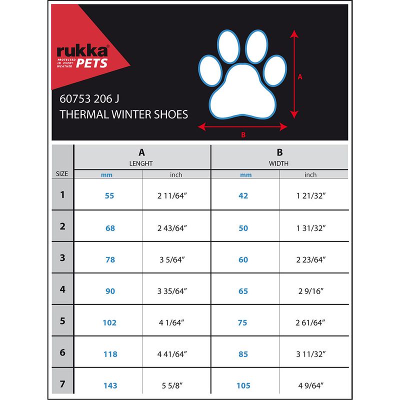 Bitiba Scarpe invernali per cani Rukka® Thermo nere Vendite stagionali