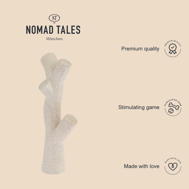 Bitiba Nomad Tales Calma Giocattolo per cani Ramo di paglia di mais Ultimi tre giorni