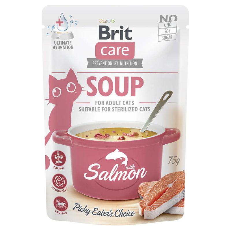 Bitiba Brit Care Soup 15 x 75 g umido gatto Black Friday Prezzi