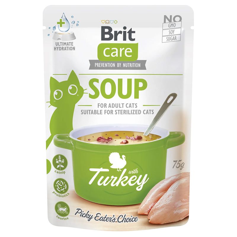 Bitiba Brit Care Soup 15 x 75 g umido gatto Black Friday Prezzi