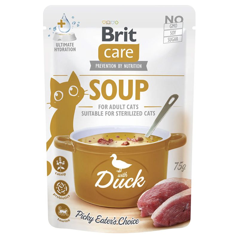 Bitiba Brit Care Soup 15 x 75 g umido gatto Black Friday Prezzi