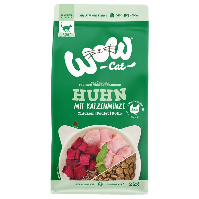 Bitiba WOW Adult con Pollo Crocchette per gatto In vendita