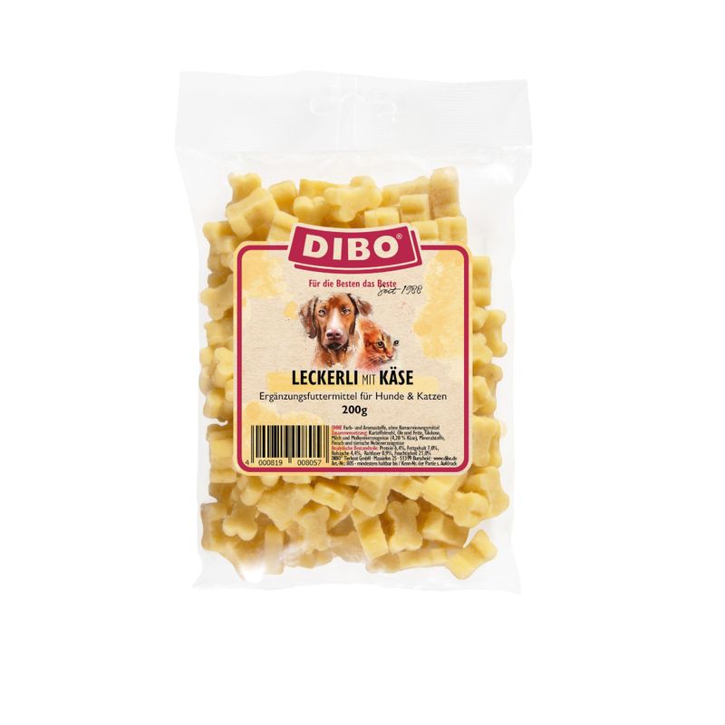 Bitiba DIBO Bocconcini con Formaggio Snack per cane Duty-free