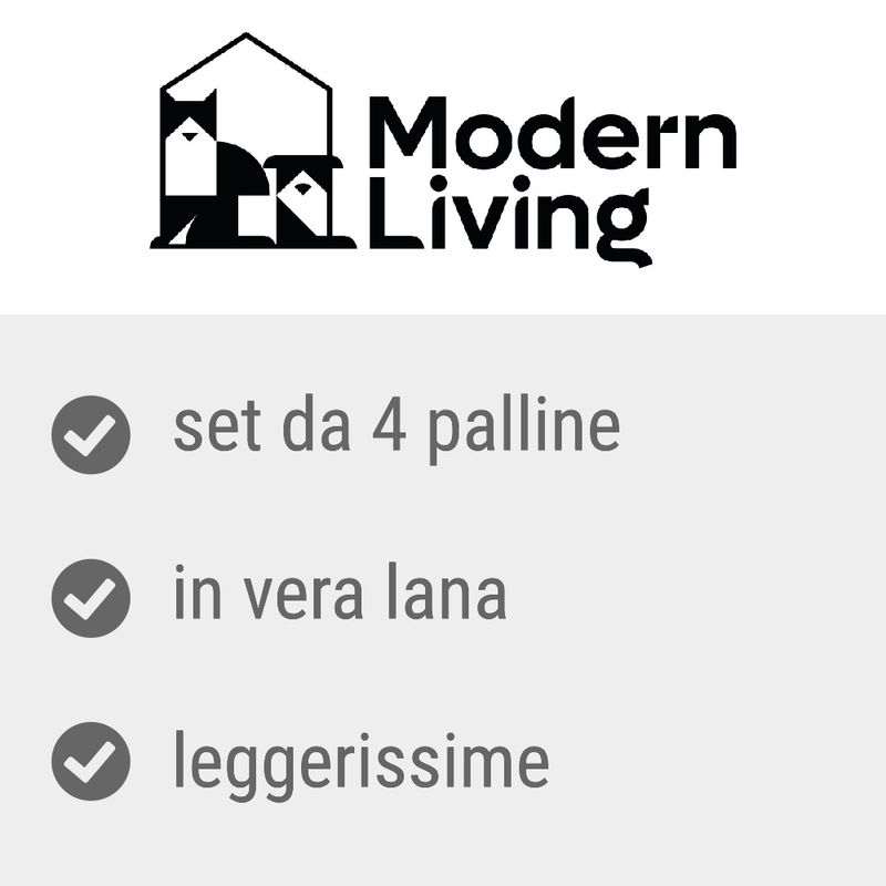 Bitiba Palline di lana Modern Living Laponia per gatto Nuovo