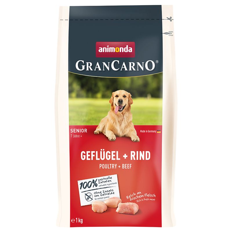 Bitiba animonda GranCarno Senior Pollame + Manzo Crocchette per cane Moda