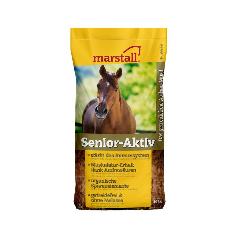 Bitiba Marstall Senior Aktiv Mangime complementare per cavalli Spedizione gratuita