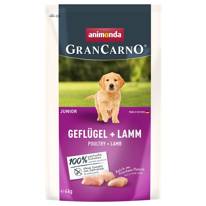 Bitiba animonda GranCarno Junior Pollame + Agnello Crocchette per cane Sconto di tempo limitato