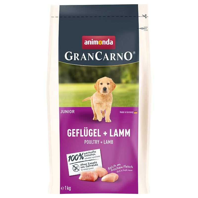 Bitiba animonda GranCarno Junior Pollame + Agnello Crocchette per cane Sconto di tempo limitato