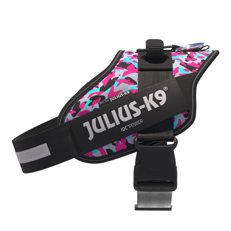 Bitiba Pettorina JULIUS-K9 IDC® Powerharness rosa e grigio Comprare a buon mercato