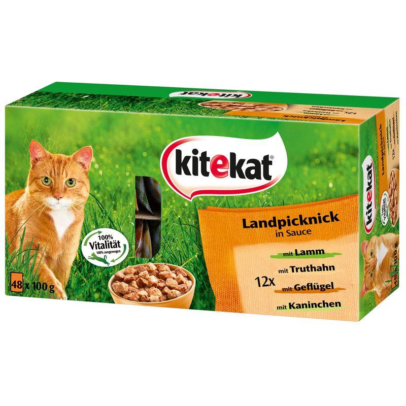 Bitiba Kitekat in buste 96 x 85 g Umido per gatto Offerta natalizia