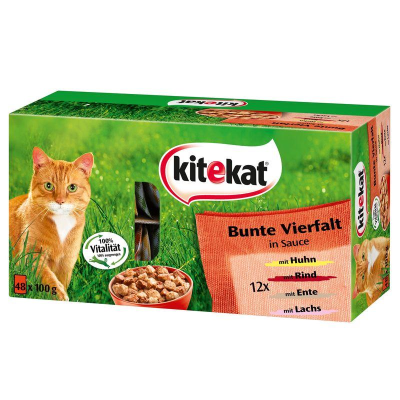 Bitiba Kitekat in buste 96 x 85 g Umido per gatto Offerta natalizia