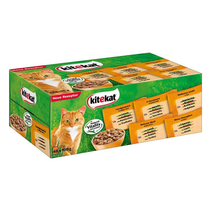 Bitiba Kitekat in buste 96 x 85 g Umido per gatto Offerta natalizia